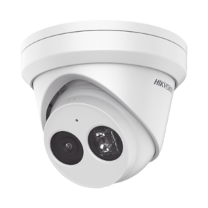 Turret IP 6 Megapixel / Lente 2.8 mm / 30 mts IR EXIR /Exterior IP66 / WDR 120 dB / PoE / Videoanaliticos (Filtro de Falsas Alarmas) / Micrófono Integrado / Ultra Baja Iluminación