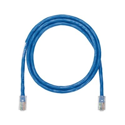 Cable de parcheo UTP CategorÃa 5e, con plug modular en cada extremo - 1.5 m. - Azul