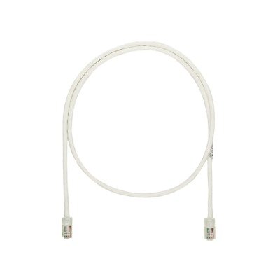 Cable de parcheo UTP CategorÃa 5e, con plug modular en cada extremo - 2 m. - Blanco mate