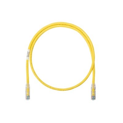 Cable de parcheo UTP CategorÃa 6, con plug modular en cada extremo - 1 m. - Amarillo