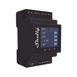 Relevador inalámbrico inteligente 4 canales, 16A por canal, 110-230 V, compatible con asistente de voz Alexa, Google Home