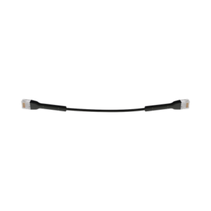 UniFi Ethernet Patch Cable Cat6 de 22 cm, color negro