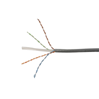 Bobina de Cable UTP Reelex, de 4 pares, DesempeƱo Cat6, PVC (CM), Color Gris, 24 AWG, 305m - Image 3