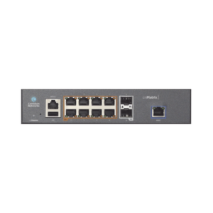Switch PoE cnMatrix Ex1010-P / 8 Puertos Gigabit PoE 802.3af/at + 1 SFP / Capa 2 / Gestión en la Nube Gratuito