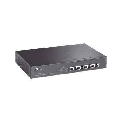 Switch Gigabit PoE+ no administrable de 8 puertos 10/100/1000 Mbps y 8 puertos PoE para escritorio - Image 2