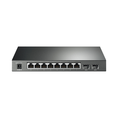 Switch PoE JetStream SDN Administrable 8 puertos 10/100/1000 Mbps + 2 puertos SFP, 8 puertos PoE, 61W, administración centralizada OMADA SDN - Image 3