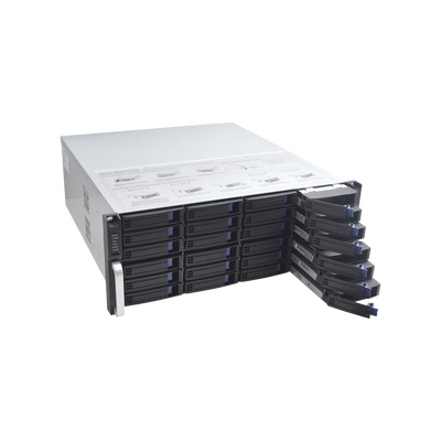 NVR 12 Megapixel (4K) / 256 canales IP / 24 BahÃas de Disco Duro / 4 Puertos de Red / Soporta RAID con Hot Swap / NVR - Image 2