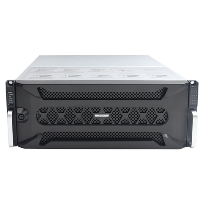 NVR 12 Megapixel (4K) / 256 canales IP / 24 BahÃas de Disco Duro / 4 Puertos de Red / Soporta RAID con Hot Swap / NVR