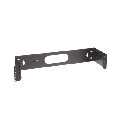 Rack Abierto de Instalación en Pared con Bisagras, Profundidad de 159 mm, 19 in de Ancho, 2 UR, Color Negro - Image 2