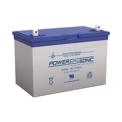 Batería de Respaldo UL de 12V 100AH, Ideal para Sistemas de Detección de Incendio, Control de Acceso, Intrusión y Videovigilancia