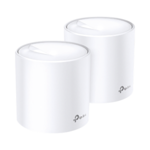 KIT de sistema inalámbrico Deco X20 mesh para hogar / Doble banda Wi-Fi 6 (AX) / 2 puerto Gigabit  / 2 antenas internas / Compatible con amazon alexa