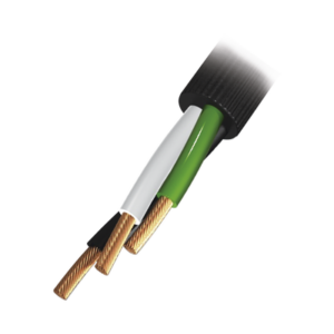 Cable Eléctrico de Uso Rudo 3 Hilos Calibre 12 AWG, Hasta 600 V. Rollo de 100 m.