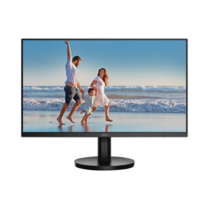 Monitor LED de 27" VESA, Resolución 1920 x 1080 Pixeles,  Entradas de Video VGA / HDMI. Panel IPS LCD  Backlight LED. Ultra Delgado