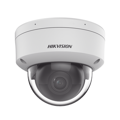 Domo IP 4 Megapixel / Lente 2.8 mm / 40 mts IR / Exterior IP67 / IK10 / Microfono Integrado / DARKFIGHTER / Audio y Alarma I/O / PoE / ONVIF / Micro SD / 4 Analíticos: AcuSense, Detección Facial, Conteo de Personas por Cruce y Zona - Image 3