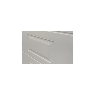 Puerta de Garage de alta calidad, Color blanco 18X8 pies, AISLADA, Estilo Americana , CUADRO CORTO. - Image 3