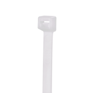 Cincho de Nylon 6.6 StrongHoldâ„¢, 300mm largo x 3.6mm ancho, Color Natural, Plenum, Paquete de 100pz