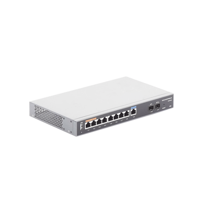 Router Gigabit VPN / Balanceador de cargas / 60,000 sesiones NAT / 9 puertos 10/100/1000 Mbps + 2 puertos SFP (WAN/LAN) / 1 puerto entrada PoE(af/at) / 2 puertos salida PoE (af/at) / Compatible con GWN Cloud. - Image 7