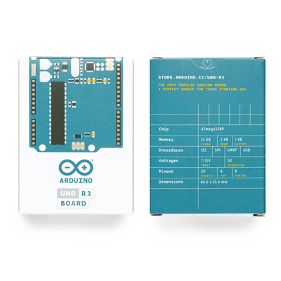Arduino UNO REV3 / Una gran herramienta para iniciar en el mundo de la electrónica y la programación, Chip reemplazable, Adaptador para batería 9v - Image 2